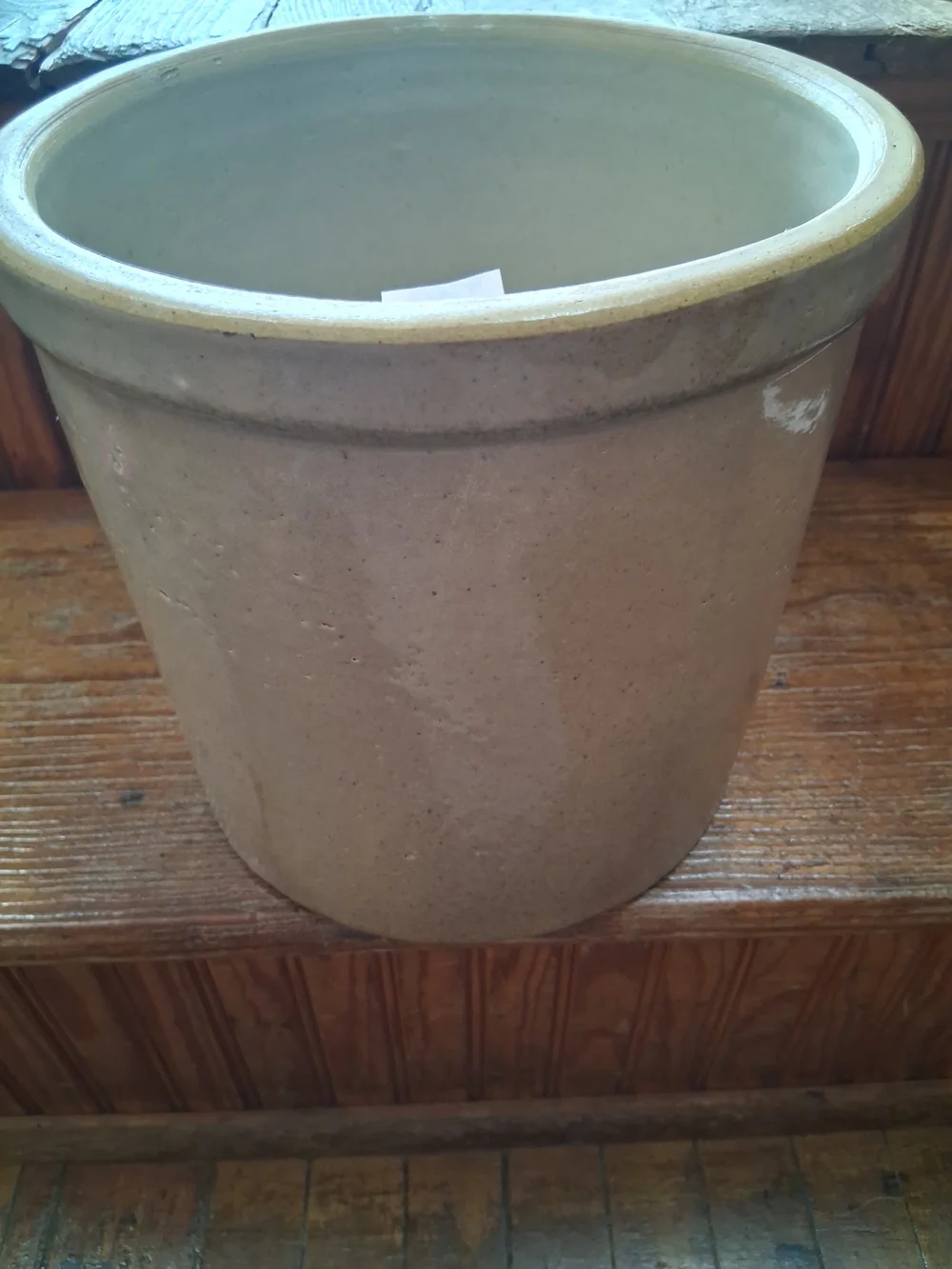 Antique RUCKEL'S 2-Gallon Stoneware Crock